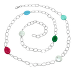 Collar de Eslabones AquaPeonia