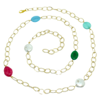 Collar de Eslabones AquaPeonia
