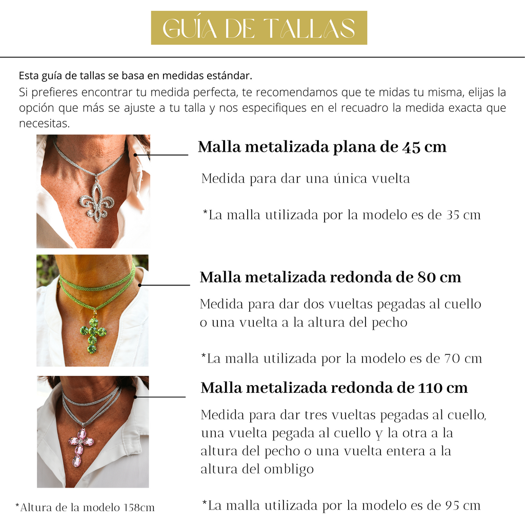 Cordón de Malla Metalizada