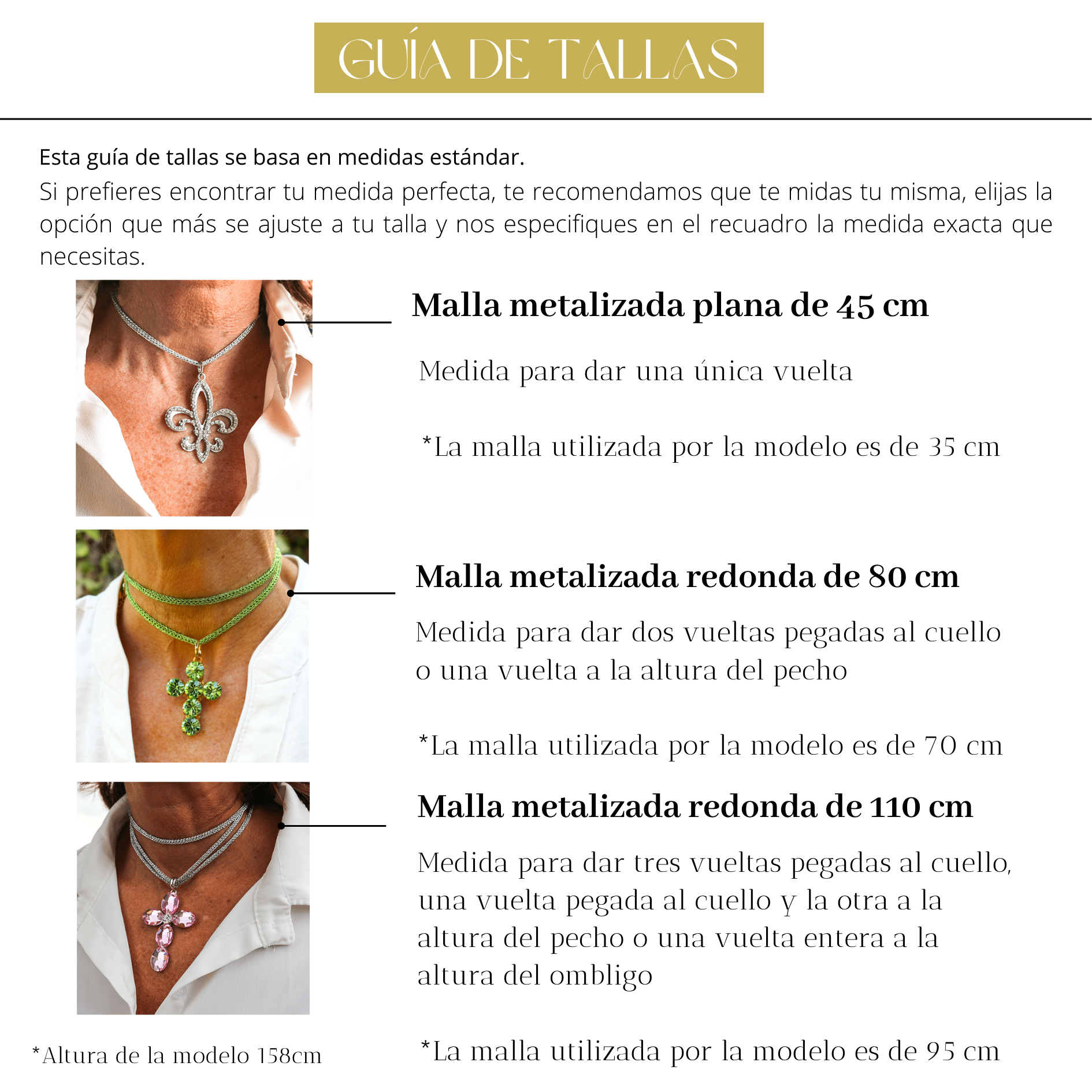 Cordón de Malla Metalizada