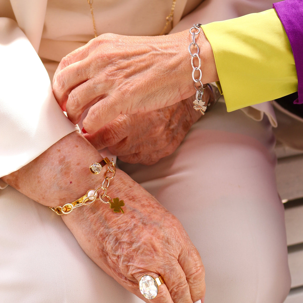 Pulsera Eslabón Fino para Colgar Charm