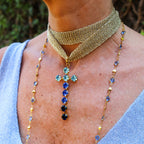 Aegean Cross with Swarovski® Crystal