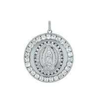Madonna d'Argento Orbit Pendant