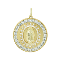 Madonna d'Argento Orbit Pendant