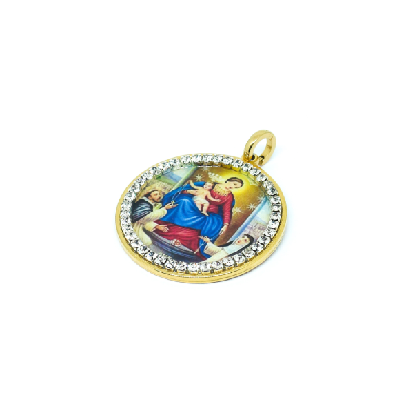 Medallón Virgen de Pompeya OUTLET