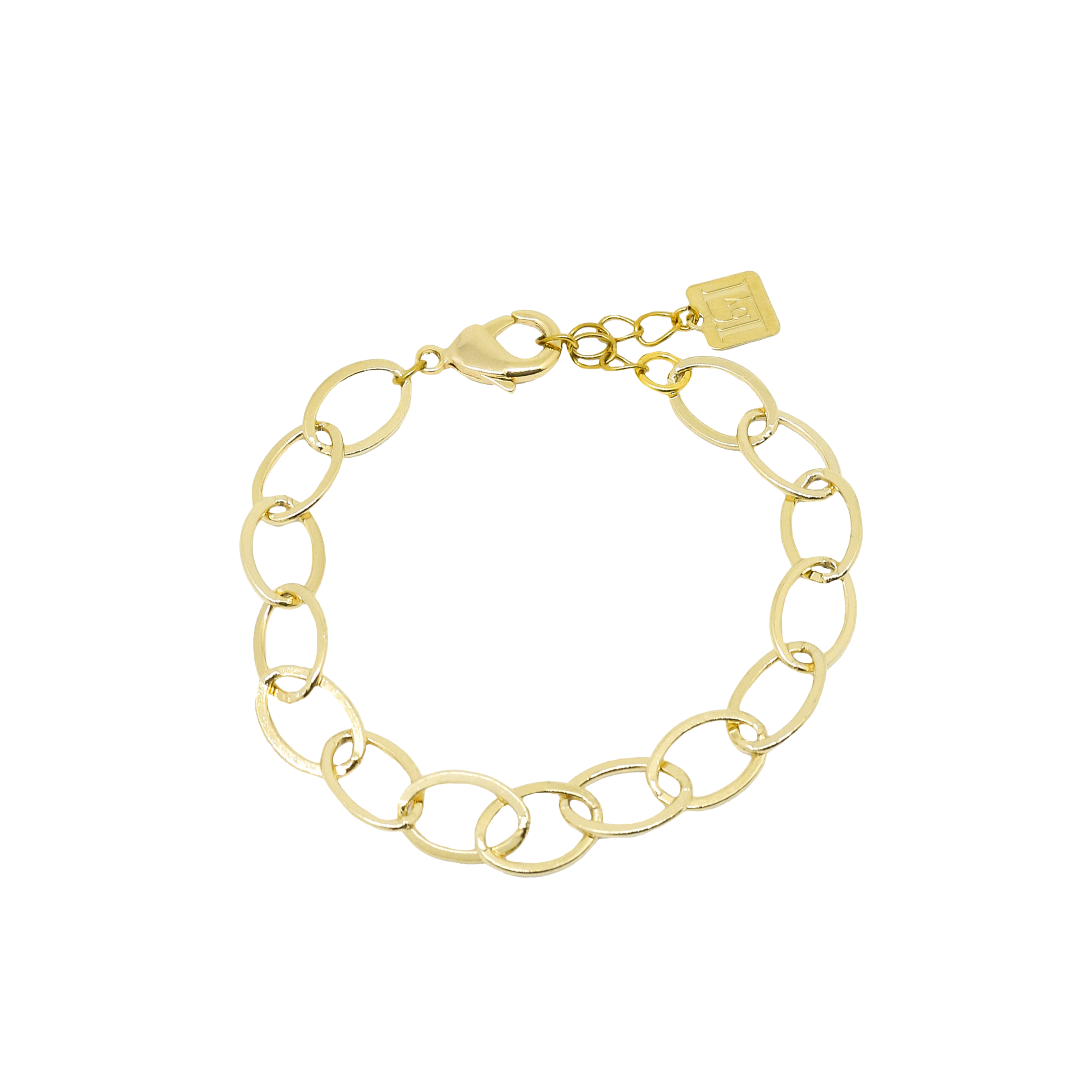Pulsera Eslabón Fino para Colgar Charm