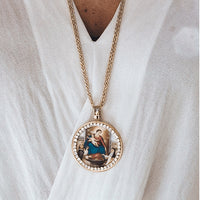 Medalla Madonna de Pompeya